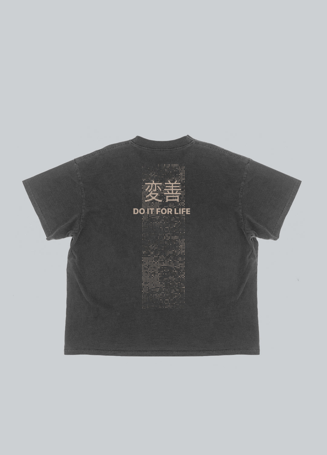 Kanji Tee Grey